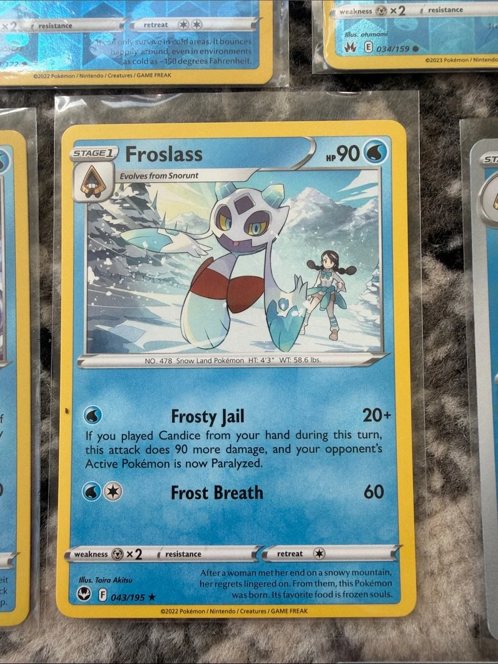 Snorunt Froslass Glalie Evolution Lot 10 Cards | Reverse Holo | ✨5/$25✨